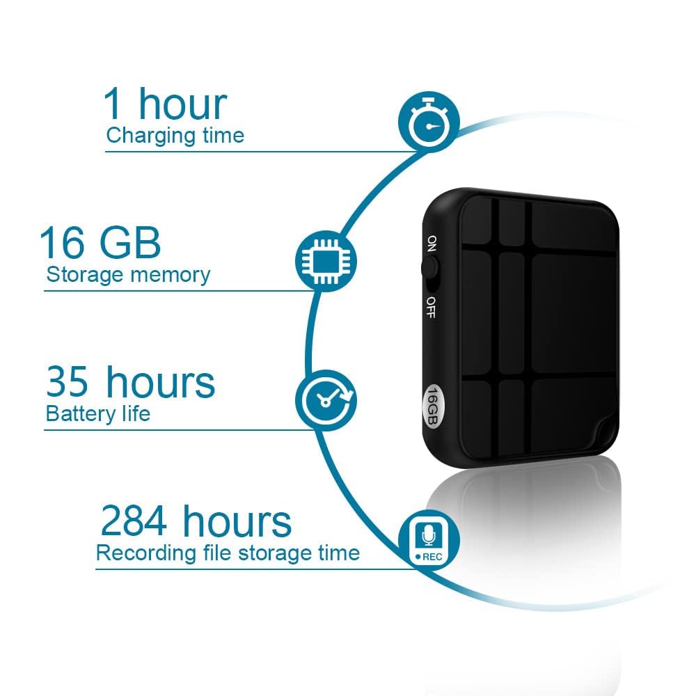 Amazon.co.jp: QZTELECTRONIC ボイスレコーダー 16GB ボイス