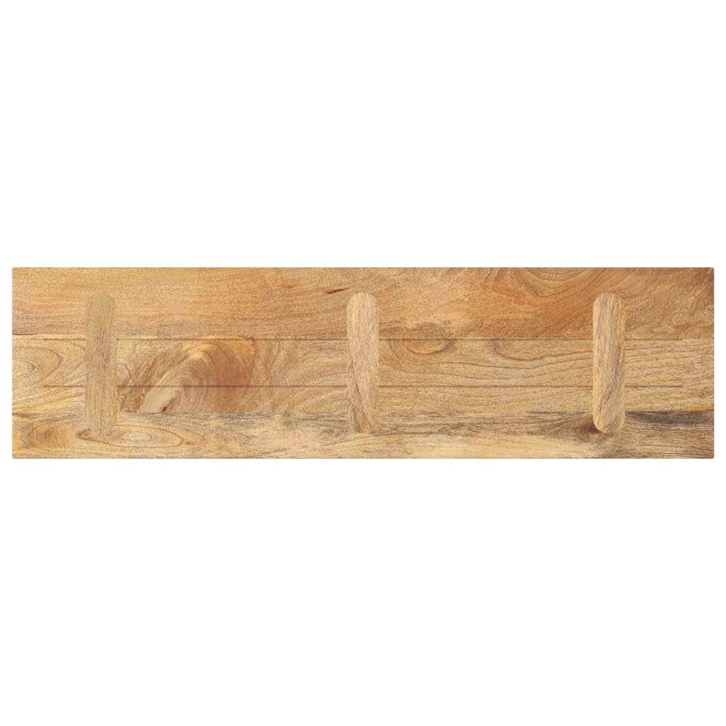 vidaXL Dessus de Table 120x40x3,8cm rectangulaire Bois Massif manguier