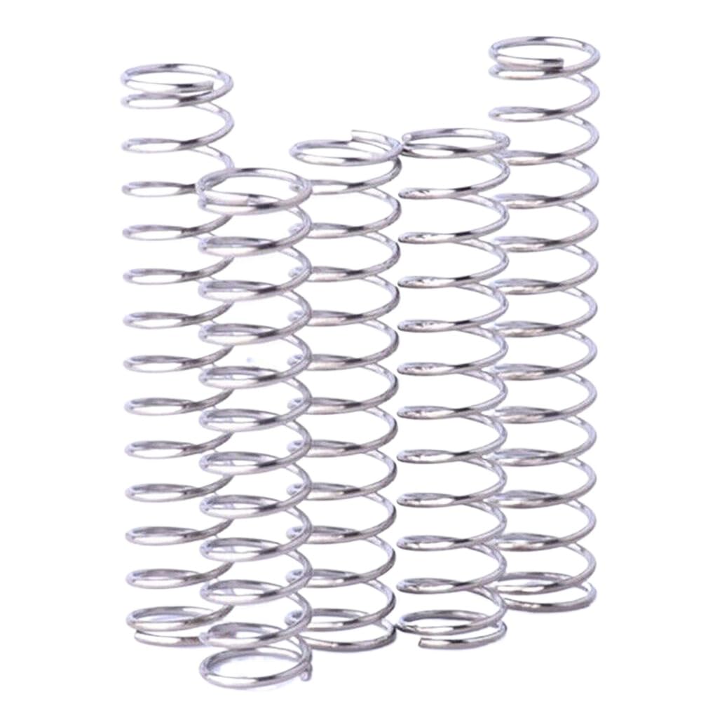 Compression Spring Wire Dia 0.4mm OD 3mm-12mm Length 5-300mm 304 Stainless (20,0.4x3x5mm)