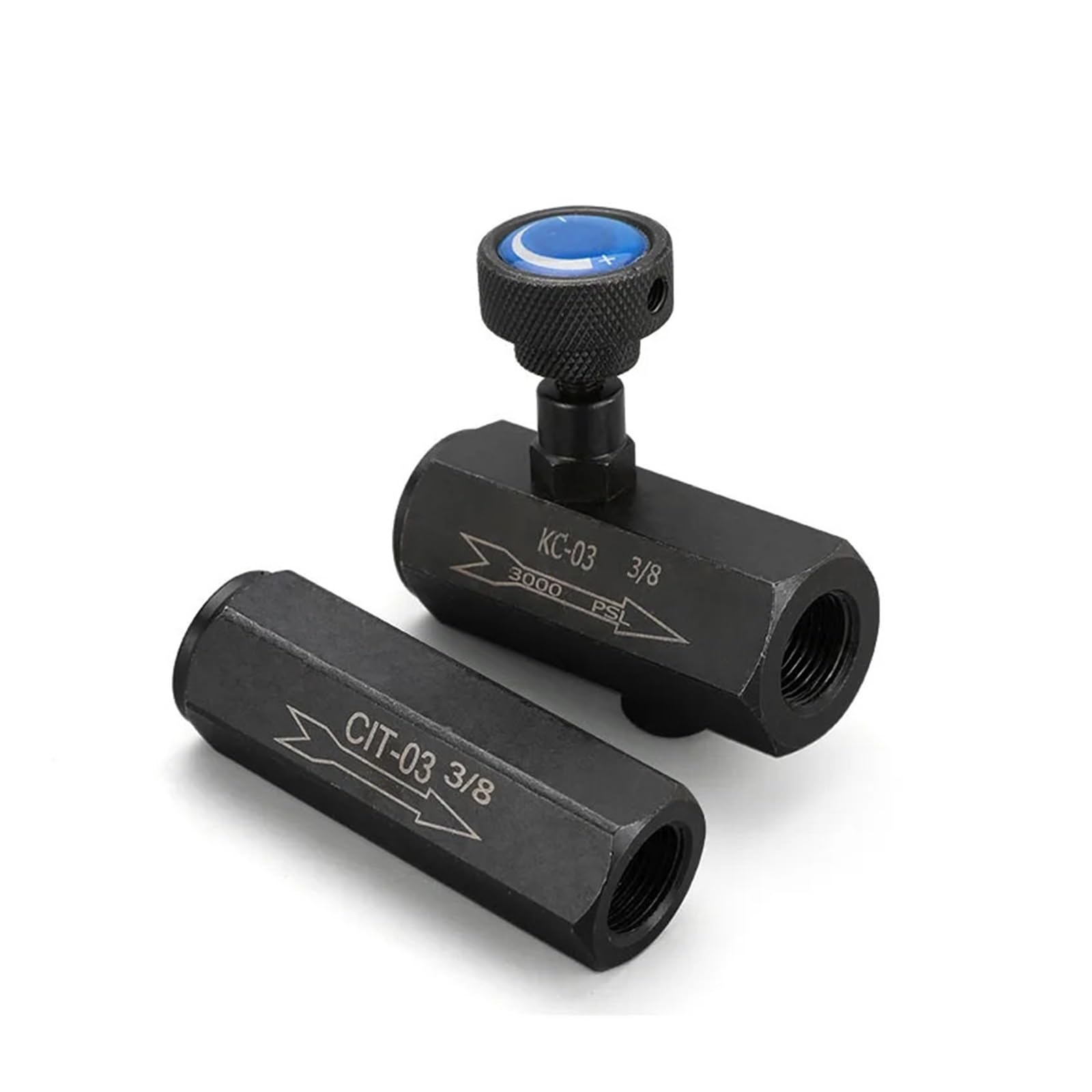 Xncdbvypa One Color 1Pcs Hydraulic Check Valve Cit/Kc-02/0346 Pressure Oil Control Throttle Flow(Kc-03)