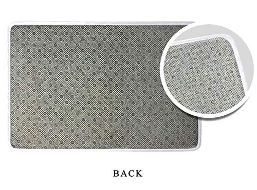 Allcute Peacock Print Kitchen Floor Mats Non Slip Holiday Rugs Small Area Rug For Living Room Bathroom Porch,Doormat Custom Pattern Floor Rug Soft Flannel Durable Rubber Spot Back Indoor Mat #TOP3