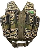 IDP Paintball Tactical Weste 9 Pods HP Magfed Tiger Stripe