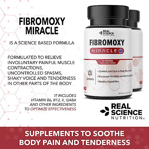 Real Science Nutrition Offers Fibromoxy Miracle- Relief From Symptoms Of Fibromyalgia Including Body Pain And Stiffness, Tenderness, Morning Stiffness, Swelling And Tingling In Extremities. #TOP3