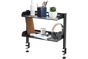 Clamp On Desk Organizer Shelf: The Elevated Workspace Solution