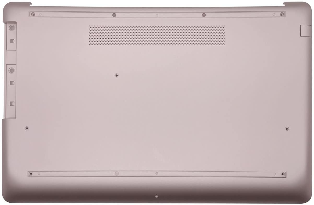 Replacement Bottom Case for HP 17-by 17T-by 17-CA 17Z-CA 17.3" Series Laptop Base Enclosure Lower Cover L25492-001 6070B1308212 Pink