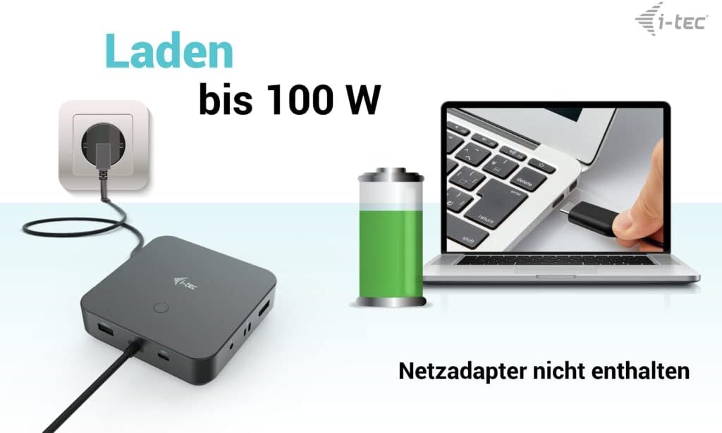 I-TEC USB-C HDMI+2X DP Dock PD