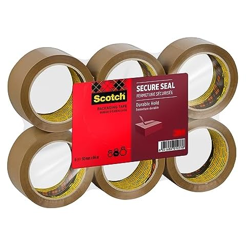 Scotch Secure Seal Packaging Tape 50 mm x 66 m Cover