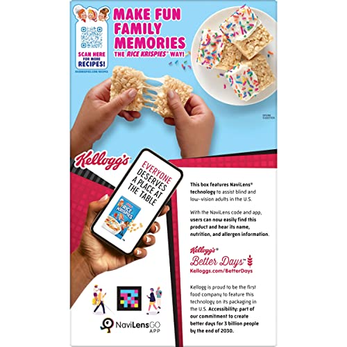 Rice Krispies 00038000205286 Kellogg'S Rice Krispies Cold Breakfast Cereal thumb #7