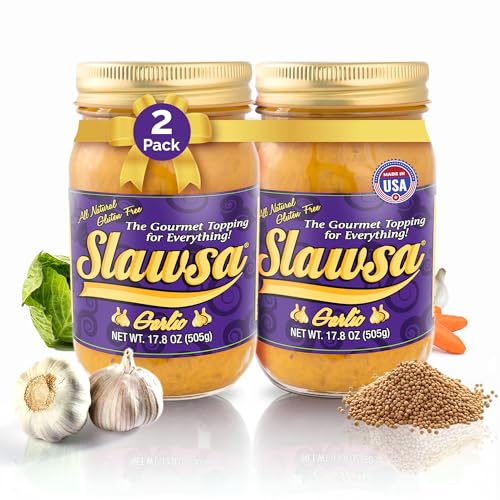 Slawsa Garlic Burger Relish 2-Pack