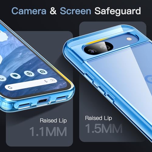 Image of JETech Case for Google Pixel 8a, Anti-Yellowing, Bay