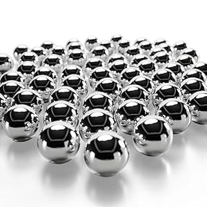 QZsteelball 6.35mm Stahlkugeln 5000 Stück