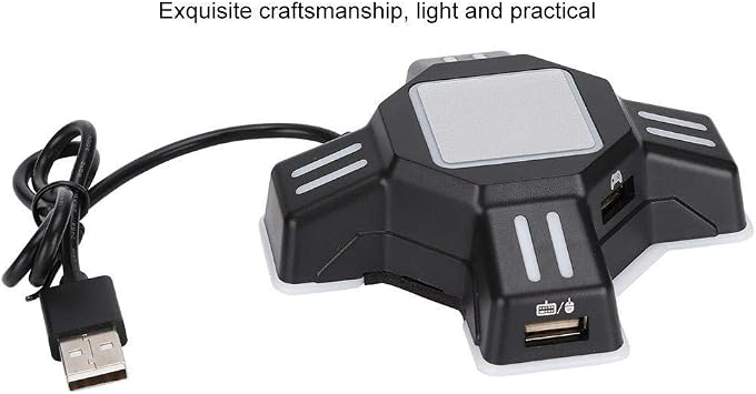 Game Controller Keyboard and Mouse Converter, Handle Keyboard and Mouse Adapter Portable Game Console Adapter Gamepad Converter for / Pro/ Slim/XBOXOne/XBOXOne S/XBOXOne X/PS3/PS3