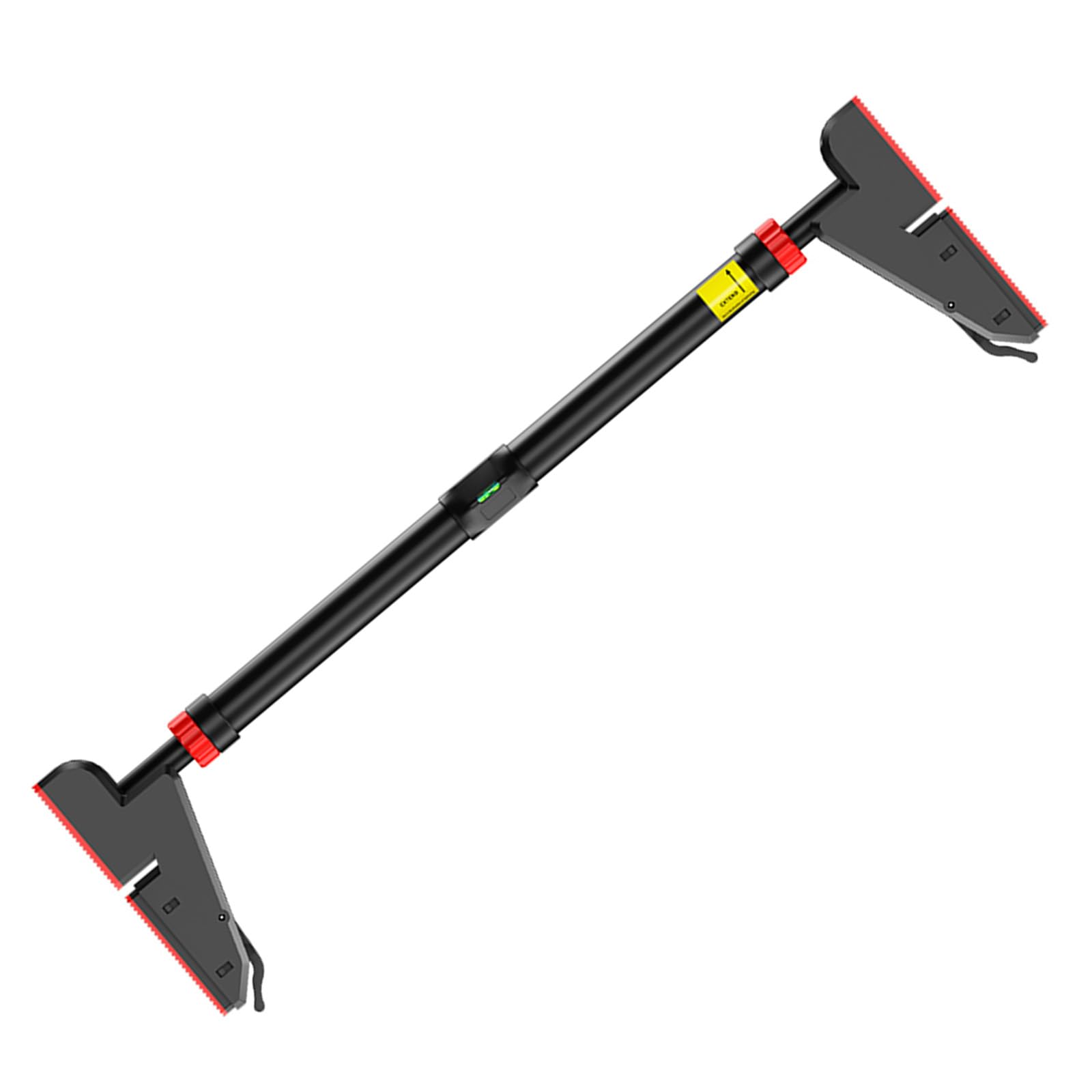 Klimmzugstange Türrahmen Ohne Schrauben, 200KG Tragkraft, Drehbares Zahnradschloss, Verstellbar 75-94CM, Rutschfestem, Pull Up Bar für Oberkörper Training Heimfitness