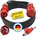 Produktbild Starkstromkabel 16A 30m H07RN-F 5x1,5 Starkstrom Verlängerungskabel CEE Verlängerung 16 Ampere Kabel 5x1,5mm2 Baustelle Werkstatt Industrie Geeignet Outdoor IP44 Spritzwassergeschütz