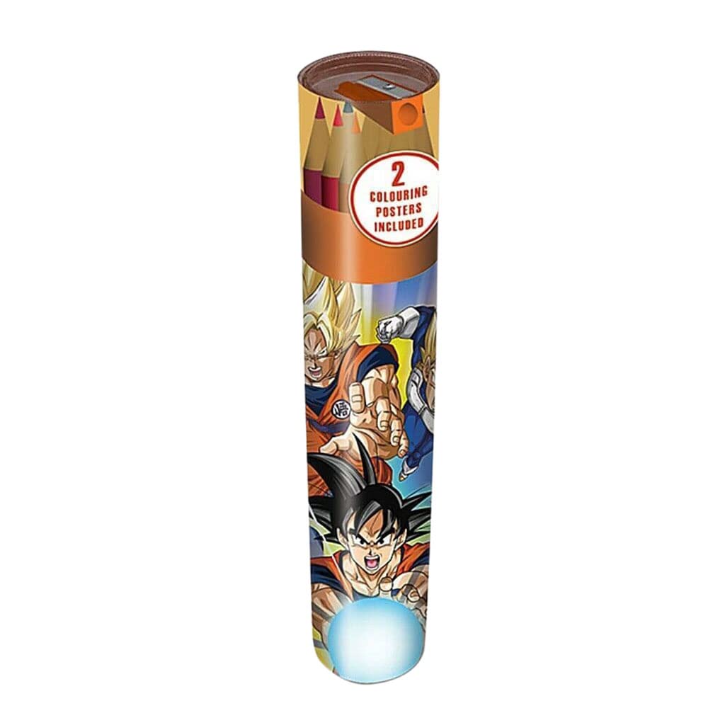 Pyramid Dragonball (Battle of Gods) - Stationery Set - Set Of 12 Coloured Pencils