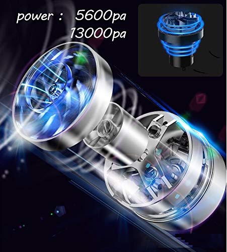Uilb Car Vacuum Cleaner 5600Pa Cordless Handheld Vacuum Cleaner Portable Mini Rechargeable Batteries Home Interior Cleaning #TOP1