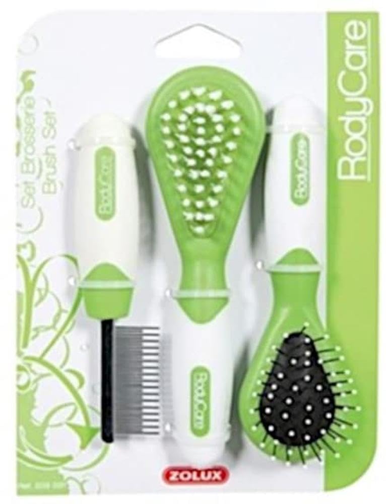 Zolux Set de Brosses Rodycare pour Rongeur