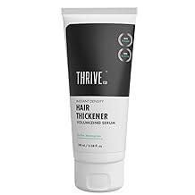 ThriiveCo Hair Thickener Volumizing Serum | For Fine, Thinning Hair | Gives Instant Hair Volume & Density | With Pea Peptide & Rosemary | For Men & Women | Vegan, Cruelty-free & Dermat-Tested | 100ml