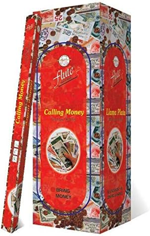 Miniatura 6 de Flute Calling Money - Paquete de varillas de incienso fragantes de carbón, 200 varillas en total