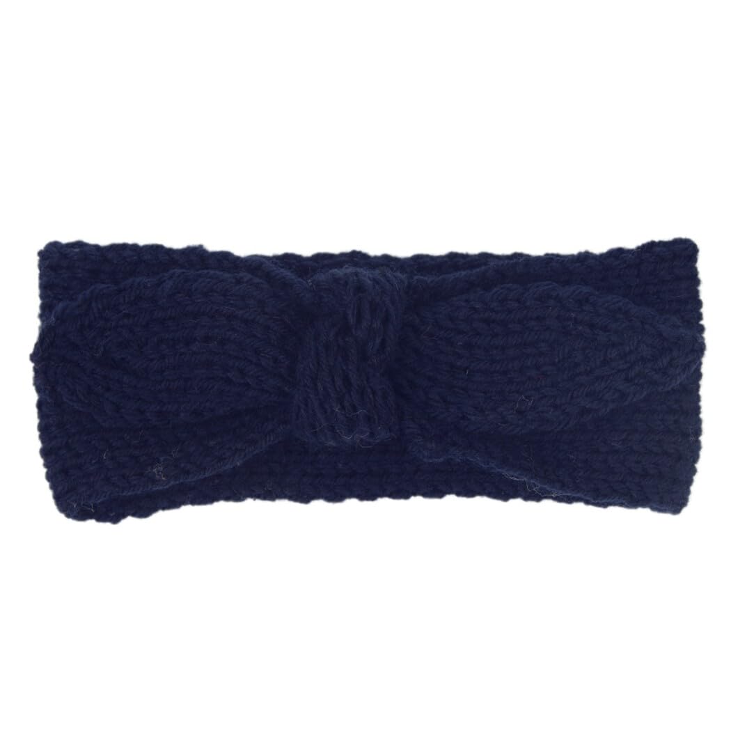 Elastische Turban-Schleife für Kleinkinder: 4 Haar-Accessoires, Baby-Strick