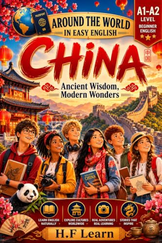 Around the World in Easy English: China - Ancient Wisdom, Modern Wonders: An Exciting English Learning Adventure for Teenagers and Beginners - Discover Chinese Culture, History