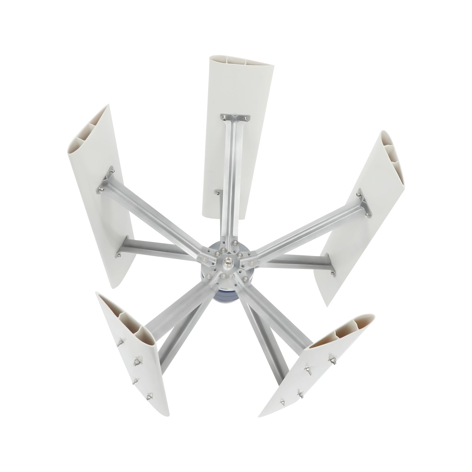 100W 12V Windkraftanlage 5 Klingen Windturbine Generator Windgenerator 35m/s Max. Windgeschwindigkeit Windrad Stromerzeugung für Stromergänzung