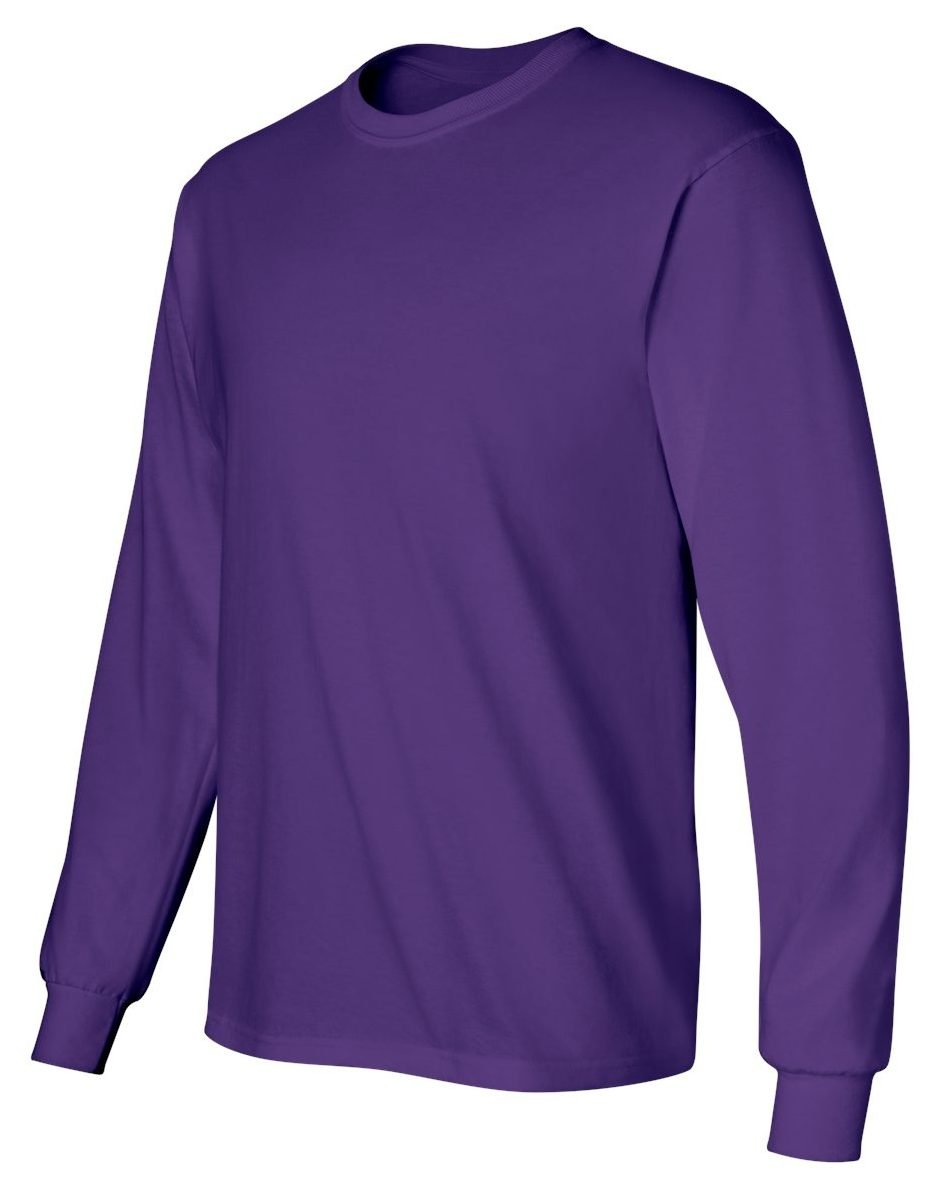 Gildan Activewear Ultra Cotton Long Sleeve T-Shirt, S, Purple : Amazon.ca:  Clothing, Shoes \u0026 Accessories