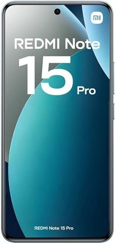 XIAOMI Redmi Note 15 Pro 4G Smartphone 8GB+256GB, MediaTek Helio G200-Ultra, 200MP Ultimate-clarity Camera, 6.77" FHD+ Amoled Display, 6500mAh Battery, Glacier Blue (No In-box Charger) - 4