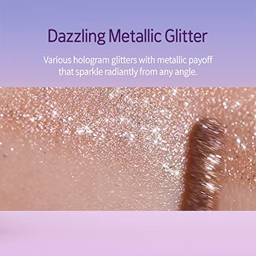 Etude Shine Fix Eyes Liquid Eyeshadow 2.5G #1 Champagne Nebula | Long-Lasting Shimmer & Glow Liquid Eye Shadow Makeup With Dazzling Sparkle | K-Beauty #TOP4