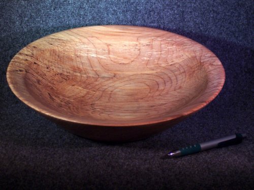Vermont Bowl Mill Hand-Crafted Spalted Maple Bowl