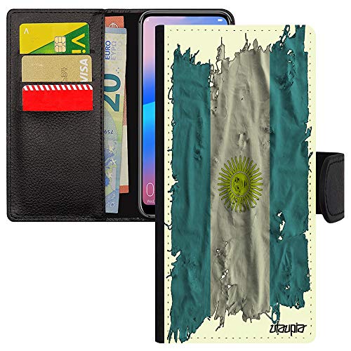 Coque Redmi Note 8 Pro antichoc et portefeuille cuir motif Argentine