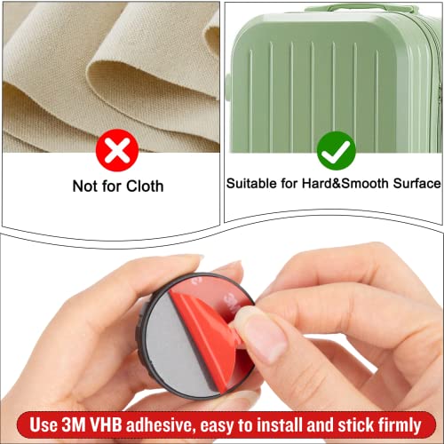 4Pack Ipx8 Waterproof Airtag Holder Case, Sticker Mount Case For Apple Air Tag With 3M Adhesive Sticker Cover, Hidden Protective Shockproof Gps Tracker For Bike Car Luggage Drone Remote Camera #TOP2