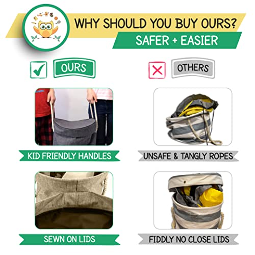 Toy Storage Basket And Play Mat - Building Bricks Toy Storage Organizer - Tidy With Ease - Toy Blocks Mat Storage Bag - Collapsible Xl Kids Canvas Bag/Bin - Drawstring Playmat Boy/Girls-15"X14”(Navy) #TOP4