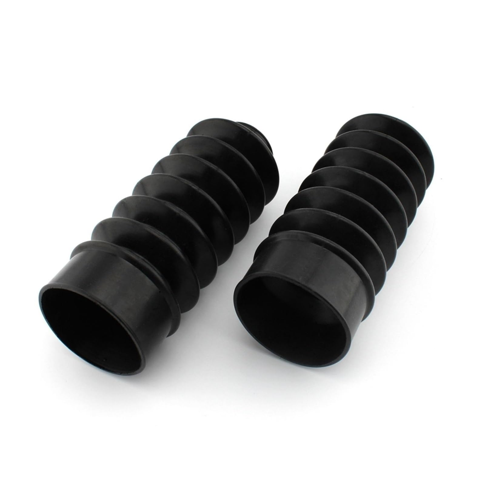 2 Pezzi Di Copri-forcella Anteriore Per Moto, Ghette Resistenti, Stivali Adatti Per Harley SOFFIETTI FORCELLA IN GOMMA