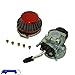 TC-Motor Racing Carburetor Air Filter Carb Jets For 49cc 50cc 60cc 66cc 80cc 2 Stroke Gas Motorized Bicycle Push Bike