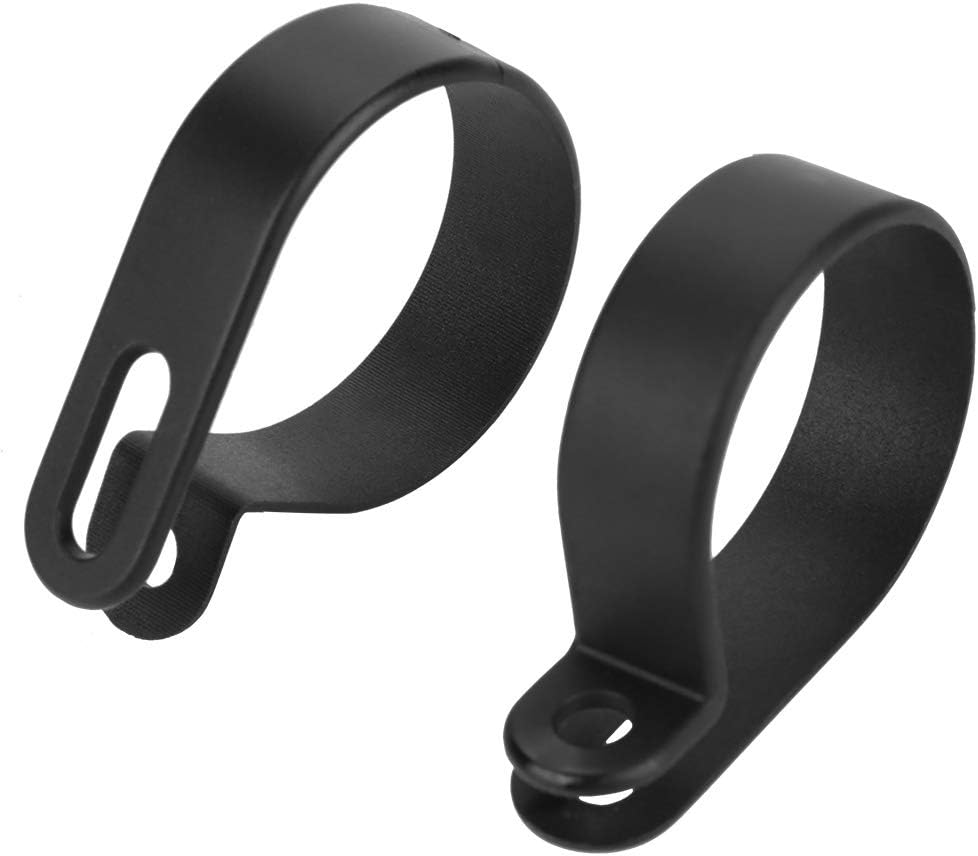 POCREATION Plastic P Cable Clamps, Durable Wire Routing Organizer for Automotive Marine Nylon Black Assorted Sizes 200 Piece Kit with 5mm 6mm 9mm 12mm 19mm 28mm