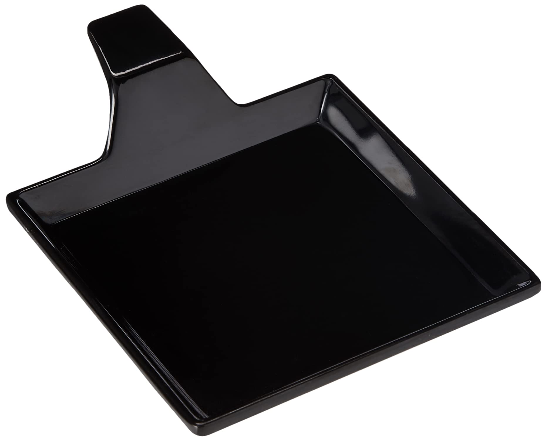 Lacor 63619 Melamine Classic Delicates Tray, 9.5 x 9.5 x 30 cm, Black