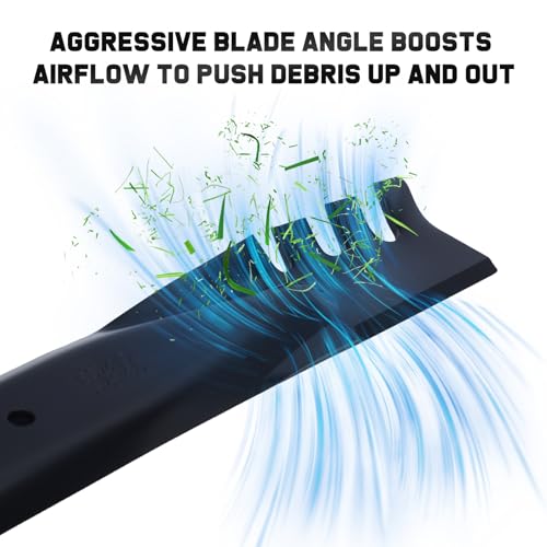 Grasscool 48 inch Mower Blades for Husqvarna Z248F 2448 YTH24V48 Replace 173921 532173921 fits YTH24K48 Z248 YTH2448 YTH2348 48'' Lawn Tractor Riding by Grasscool - Image 7