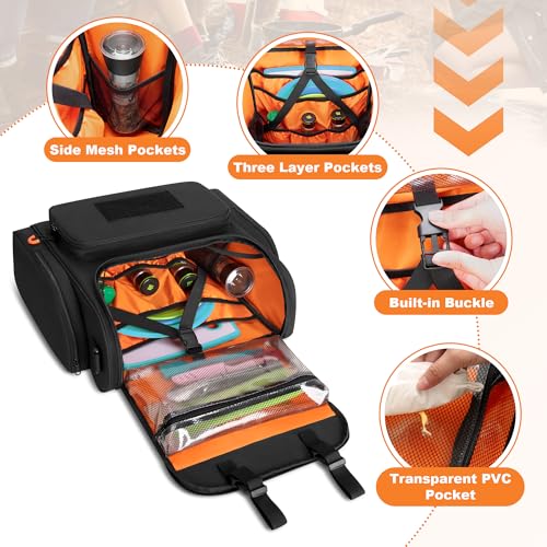 HODRANT Camp Kitchen Organizer with Paper Towel Holder & Multi Pockets by HODRANT - Used condition - Image 2