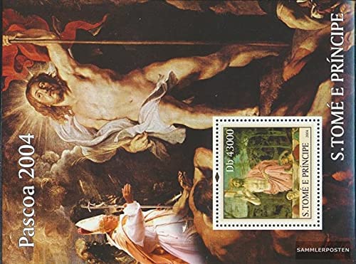 Sao Tome e Principe Block521 (Complete.Issue.) 2004 Easter and Christmas