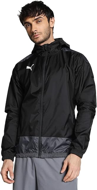 PUMA Teamgoal 23 Training Rain Jack Kurtka Softshell Mężczyźni, Puma Black Asphalt, S