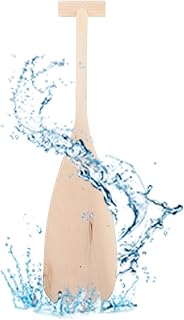 Genérico Pala Kayak - Equipamiento Ligero en Madera de 50 centímetros - Tabla De Paddle Surf - para Competencias De Remo, Actividades Acuáticas, Escenario, Niños, Niñas, Río