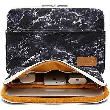 black marble laptop case