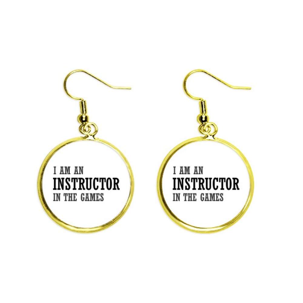 Ear Dangle Golden Drop Earring ligeros que no pesan para orejas sensibles mujer 2