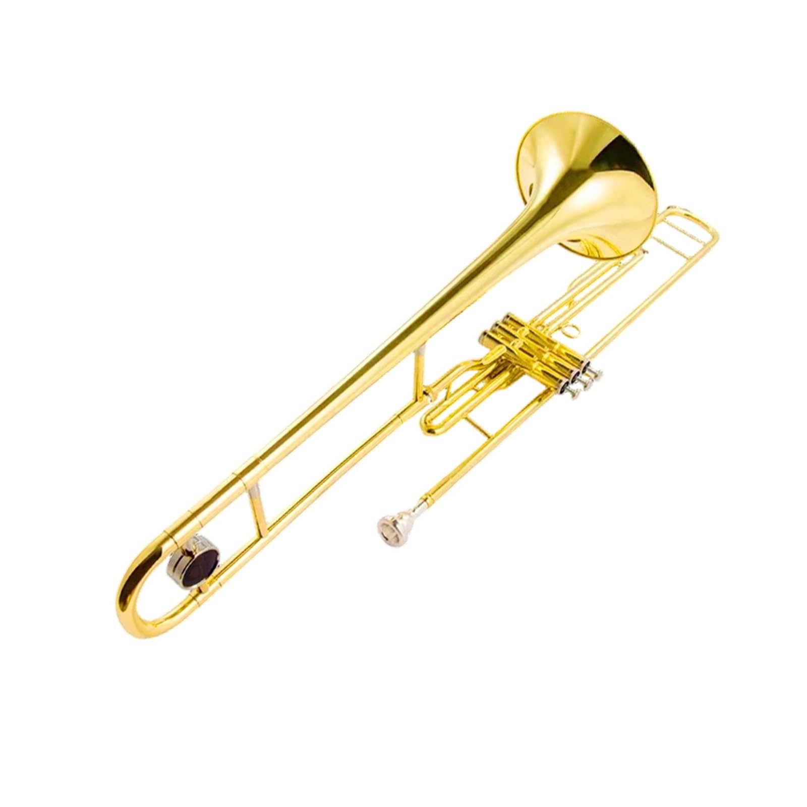 Trombón Tenor De Doble Válvula Con Cambio De Tono Apto Para Principiantes Y Adultos(3/4)