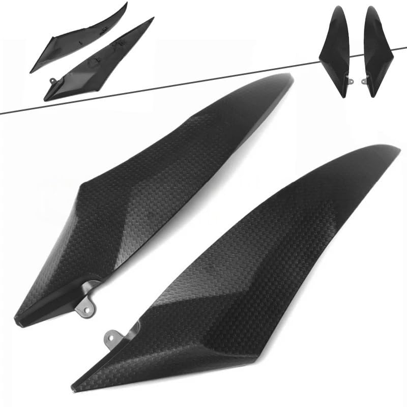 Cache latéral réservoir pour YZF R6 2006-2007 en ABS noir - 2
