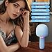 LICAEVEY Wireless Karaoke Machine Microphone, Bluetooth Mic with RGB Lights, 3.5mm AUX and Vocal Suppression, Ideal for Home Parties, Duets, and as a Gift for All Ages (Blue)