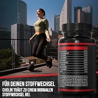 BRNR Turbo Sofort Stoffwechsel Formel mit Cholin, Grüntee Extrakt, Glucomannan, Garcinia Cambogia, Guarana, 120 Kapseln – Ansicht 6