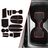 CupHolderHero for Honda Civic Accessories 2013-2022 Premium Custom Interior Non Slip Anti Dust Cup Holder Inserts, Center Console Liner Mats, Door Pocket Liners Set