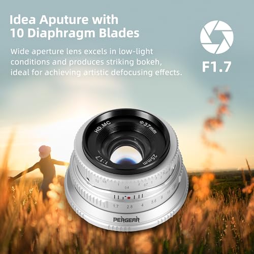 Objetivo manual PERGEAR 25 mm F1.7 para Nikon Z-Mount - Fernando Cortés Objetivo manual PERGEAR 25 mm F1.7 para Nikon Z-Mount - Fernando Cortés